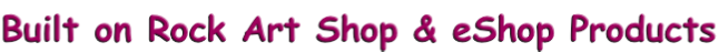 Built on Rock Art Shop & eShop Products